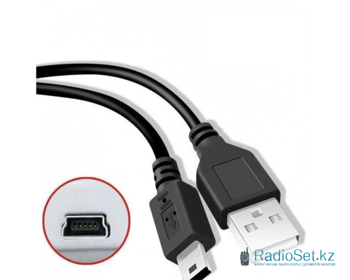 USB кабель V3 1М для зарядки раций WLN USB кабель V3 1М для зарядки раций WLN